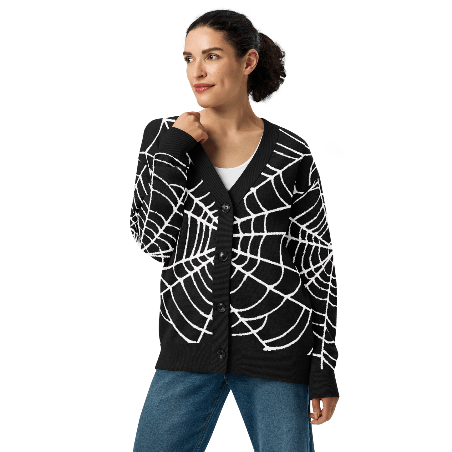 Web Weaver Knit Cardigan Goth Cloth Co.