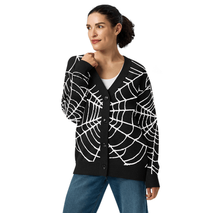 Web Weaver Knit Cardigan Goth Cloth Co.