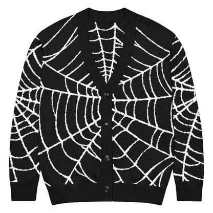 Web Weaver Knit Cardigan Goth Cloth Co.