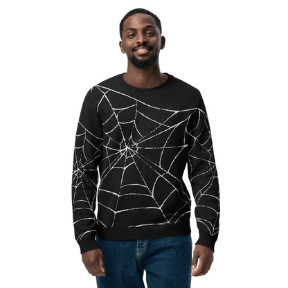 Web Weaver Knit Crew Neck Sweater Goth Cloth Co.