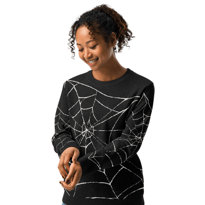 Web Weaver Knit Crew Neck Sweater Goth Cloth Co.