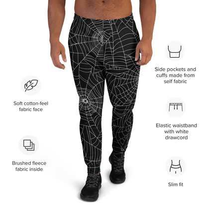 Web Weaver Unisex Joggers Goth Cloth Co.