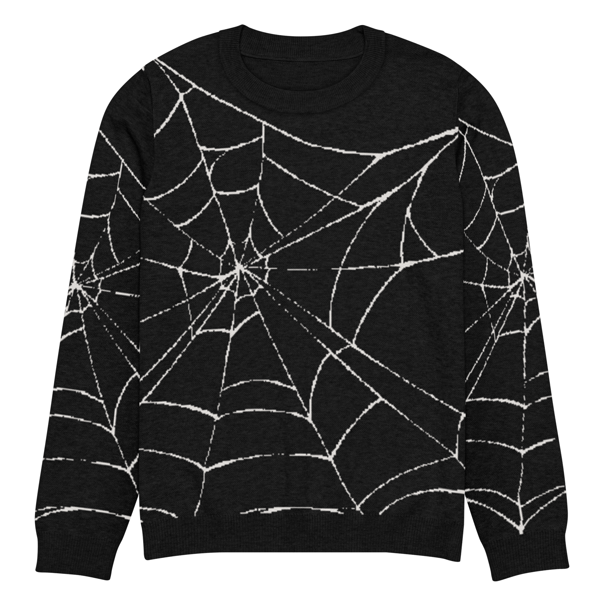 Web Weaver Knit Crew Neck Sweater Goth Cloth Co.