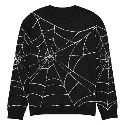 Web Weaver Knit Crew Neck Sweater Goth Cloth Co.