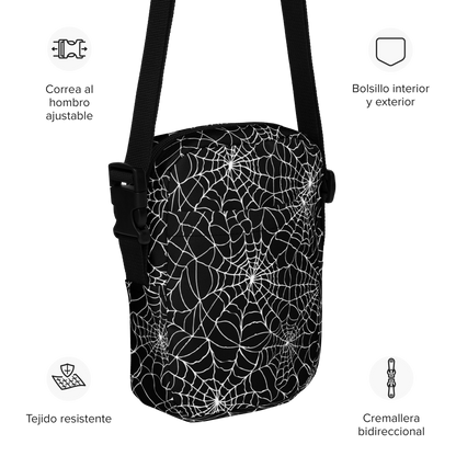 Wicked Web Weave Crossbody Bag Goth Cloth Co.