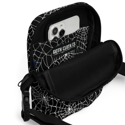 Wicked Web Weave Crossbody Bag Goth Cloth Co.