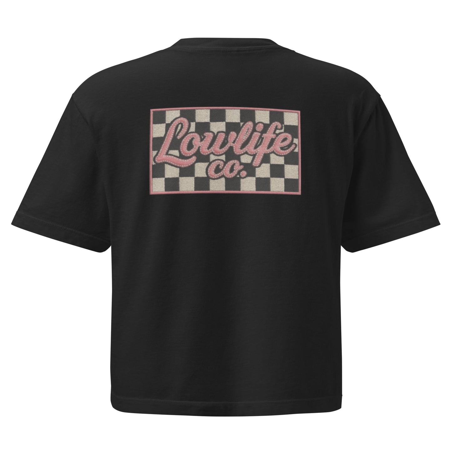 Lowlife Co Checkered Crop Wild Cactus Boutique