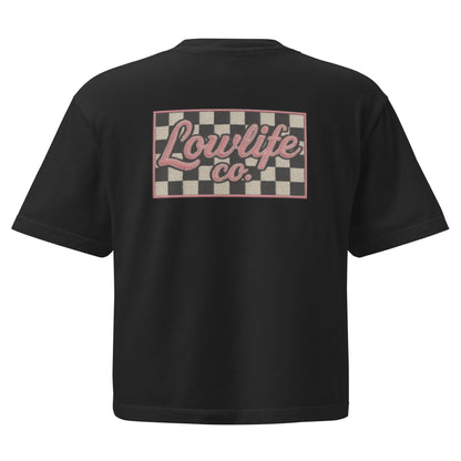 Lowlife Co Checkered Crop Wild Cactus Boutique