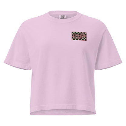 Lowlife Co Checkered Crop Wild Cactus Boutique
