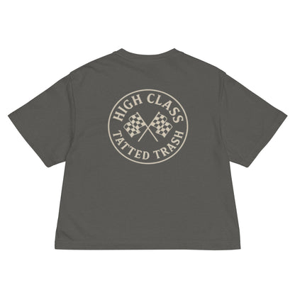 High Class Tatted Trash Crop Wild Cactus Boutique