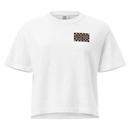 Lowlife Co Checkered Crop Wild Cactus Boutique