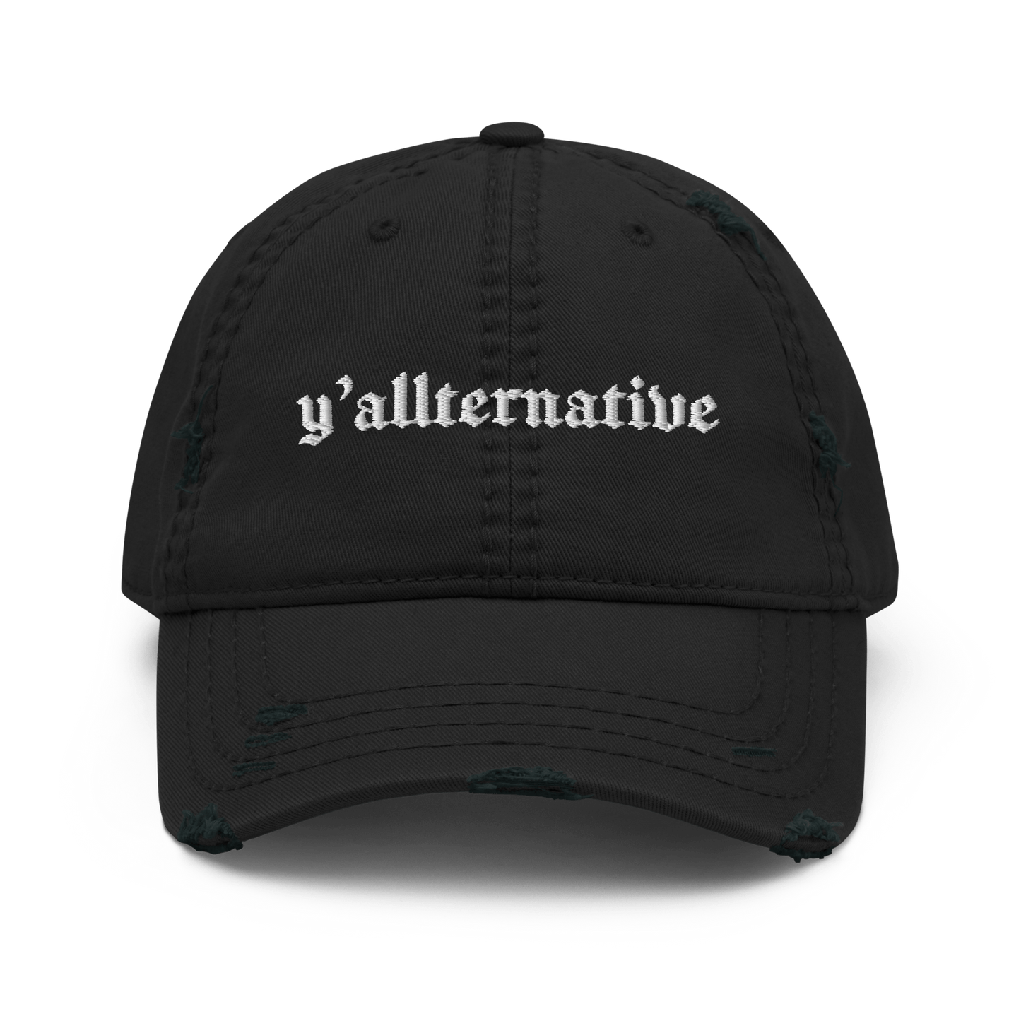 Y'allternative Distressed Dad Hat Goth Cloth Co.