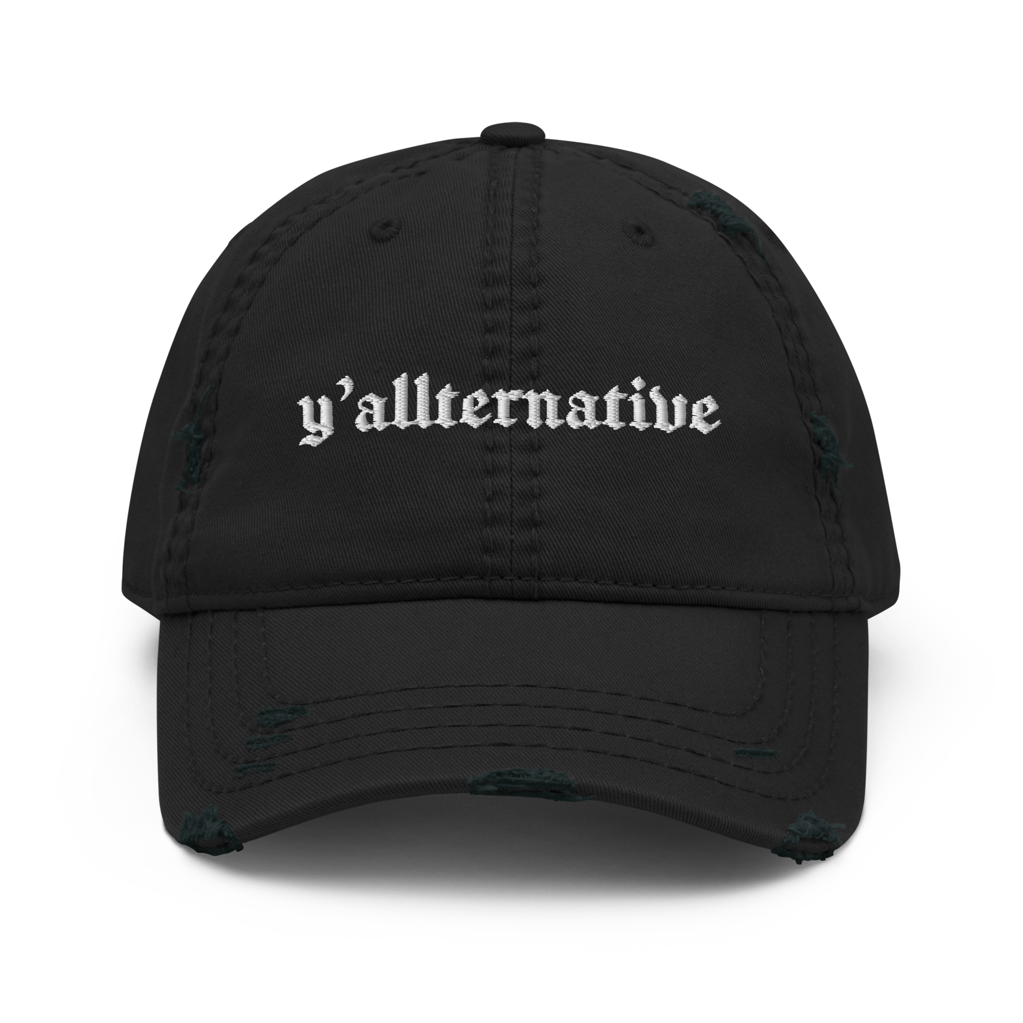 Y'allternative Distressed Dad Hat Goth Cloth Co.