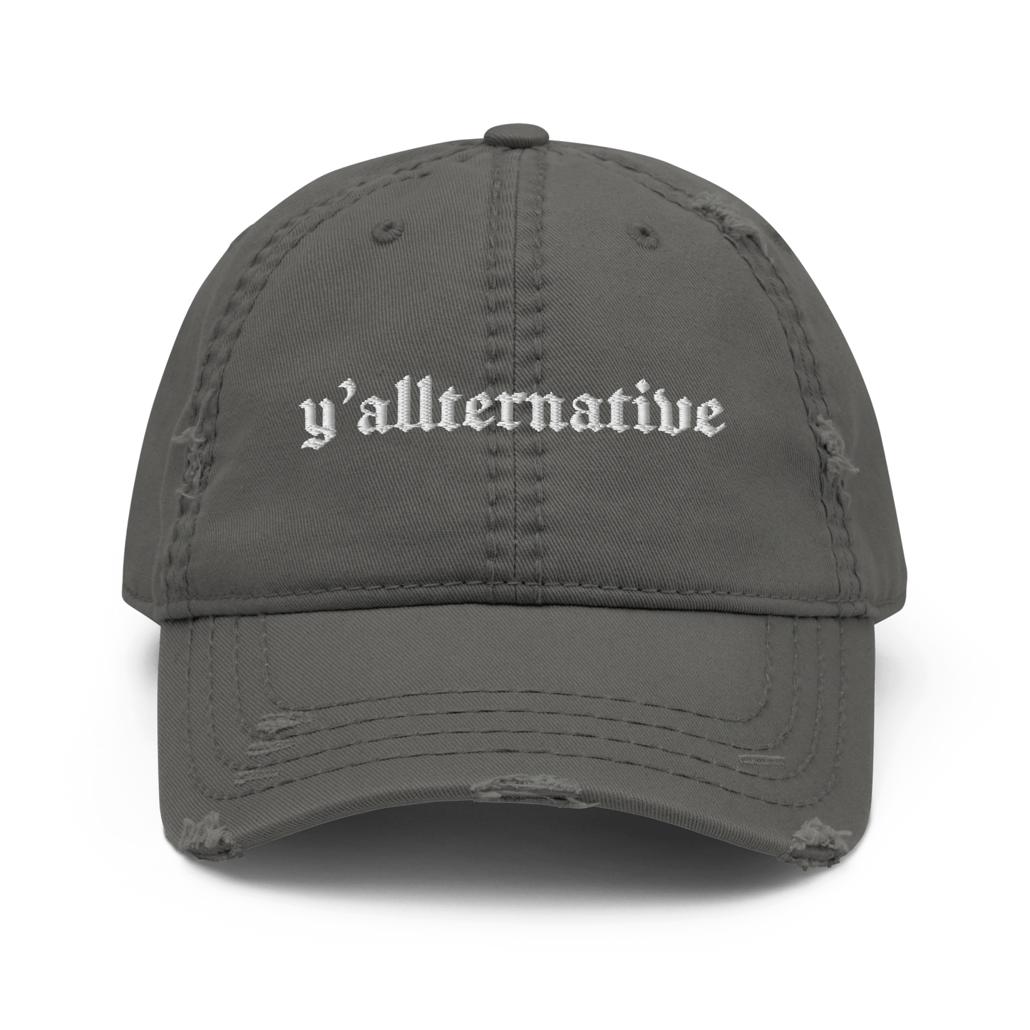 Y'allternative Distressed Dad Hat Goth Cloth Co.